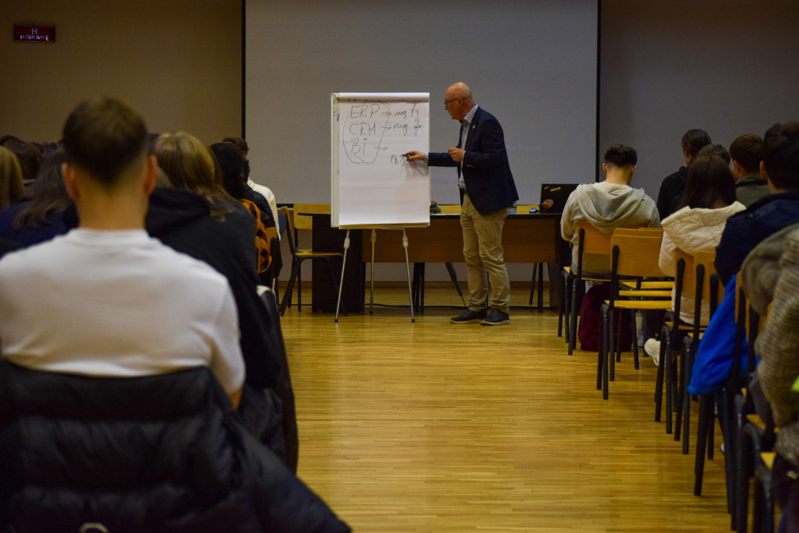 Moment de la un workshop Career Rookies